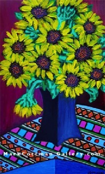 Sunflowers Abundance
16 x 24
acrylic on masonite